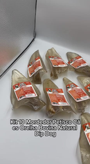 Petisco cachorro Orelha Bovina para Caes mordedor natural desidratado adestrador pet diversos kits