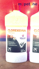 Clorexidina Dug's Shampoo World Veterinária para Cães & Gatos - 500 mL