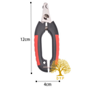 Tesoura alicate cortador de unha cachorros medio e grande para caes e gatos roedores pets-envio imediato