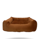 Cama Caminha Pet Suede Enchimento Siliconado e Zíper Removível