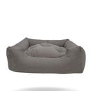 Cama Caminha Pet Suede Enchimento Siliconado e Zíper Removível