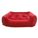 Cama Caminha Pet Suede Enchimento Siliconado e Zíper Removível