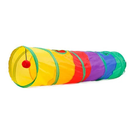 Túnel Colorido Gato Interativo Cachorro Labirinto Dobrável Pet Playground Toca Brinquedos Gatos