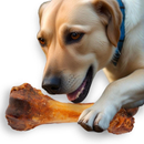 Kit Brinquedo de Roer Osso Para Cachorro Natural Comestível Mordedor