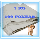 Jornal Papel Pet Limpo 2KG, 3KG, 4KG, 5KG, 10KG Tapete Pet Biodegradável FOLHAS GRANDES 50 ×70