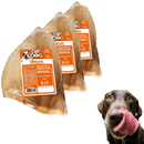Petisco cachorro Orelha Bovina para Caes mordedor natural desidratado adestrador pet diversos kits