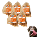 Petisco cachorro Orelha Bovina para Caes mordedor natural desidratado adestrador pet diversos kits