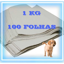 Jornal Papel Pet Limpo 2KG, 3KG, 4KG, 5KG, 10KG Tapete Pet Biodegradável FOLHAS GRANDES 50 ×70