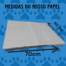 Jornal Papel Pet Limpo 2KG, 3KG, 4KG, 5KG, 10KG Tapete Pet Biodegradável FOLHAS GRANDES 50 ×70