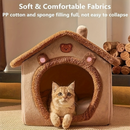 Casa para cães e gatos, mantenha aquecido, adequado para todas as estações, lavável removível, suprimentos para animais