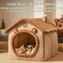 Casa para cães e gatos, mantenha aquecido, adequado para todas as estações, lavável removível, suprimentos para animais