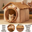 Casa para cães e gatos, mantenha aquecido, adequado para todas as estações, lavável removível, suprimentos para animais