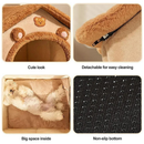 Casa para cães e gatos, mantenha aquecido, adequado para todas as estações, lavável removível, suprimentos para animais