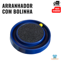 Arranhador para Gatos Redondo com Bolinha Interativo Relax Antiestresse Brinquedos para Gatos