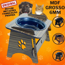 Comedouro Bebedouro Pet Suspenso Para Gato e Cachorro Com TAMPAS