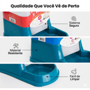 Kit Bebedouro Comedouro Automatico Cachorro Gato Prático 3Lt - Duplo