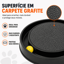 Arranhador para Gatos Redondo com Bolinha Interativo Relax Antiestresse Brinquedos para Gatos