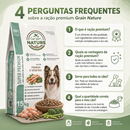 Ração Premium Grain Nature 15kg – Com Ômega 3 e 6 e Extrato de Yucca