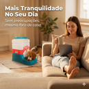 Kit Bebedouro Comedouro Automatico Cachorro Gato Prático 3Lt - Duplo
