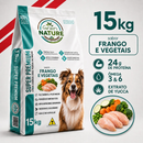 Ração Premium Grain Nature 15kg – Com Ômega 3 e 6 e Extrato de Yucca