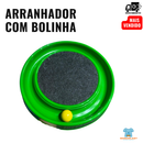 Arranhador para Gatos Redondo com Bolinha Interativo Relax Antiestresse Brinquedos para Gatos