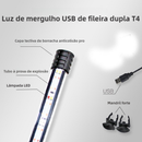 Lâmpada Subaquática Luminária Para Aquário Lâmpada LED Colorida Para Aquário/Paisagismo 110/220v