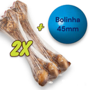 Kit Brinquedo de Roer Osso Para Cachorro Natural Comestível Mordedor
