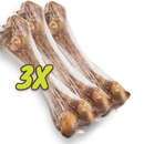 Kit Brinquedo de Roer Osso Para Cachorro Natural Comestível Mordedor