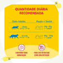 Kit 15 unid Sachê Friskies Alimento Úmido Gatos Carne Frango Atum Peixe Branco Cordeiro Salmão Peru
